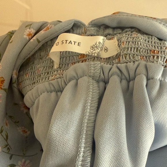 NWOT Altar'd State Molly Floral Blue Dress Size M - Picture 4 of 6